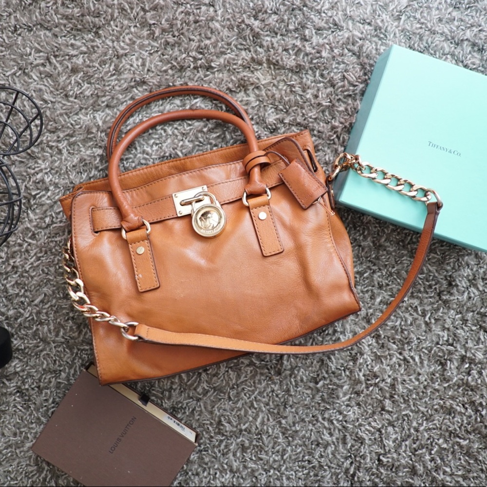 Michael Kors Hamilton Leather Purse